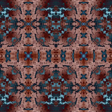 Kusursuz dokuma deseni. Örülmüş arka plan. Halı desensiz. Soyut arkaplan. Sanat kaleydoskobu