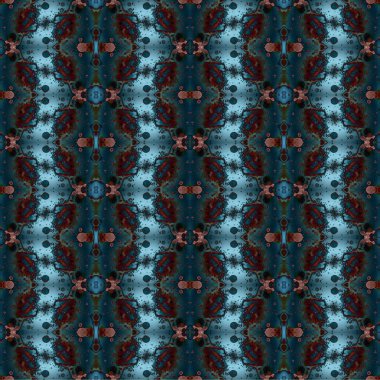 Kusursuz dokuma deseni. Örülmüş arka plan. Halı desensiz. Soyut arkaplan. Sanat kaleydoskobu