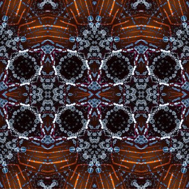 Kusursuz dokuma deseni. Örülmüş arka plan. Halı desensiz. Soyut arkaplan. Sanat kaleydoskobu