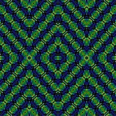 Kusursuz dokuma deseni. Örülmüş arka plan. Halı desensiz. Soyut arkaplan. Sanat kaleydoskobu