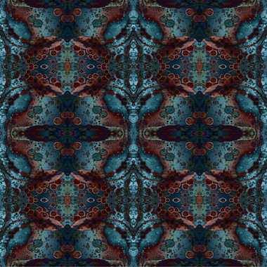 Kusursuz dokuma deseni. Örülmüş arka plan. Halı desensiz. Soyut arkaplan. Sanat kaleydoskobu