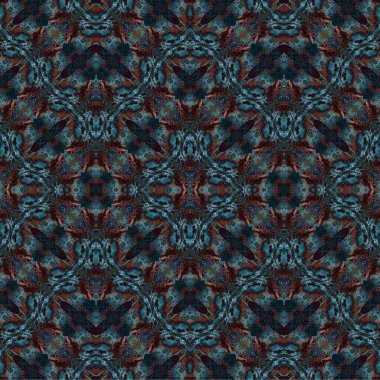 Kusursuz dokuma deseni. Örülmüş arka plan. Halı desensiz. Soyut arkaplan. Sanat kaleydoskobu