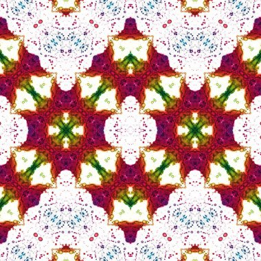 Kusursuz dokuma deseni. Örülmüş arka plan. Halı desensiz. Soyut arkaplan. Sanat kaleydoskobu