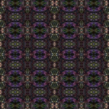 Kusursuz dokuma deseni. Örülmüş arka plan. Halı desensiz. Soyut arkaplan. Sanat kaleydoskobu