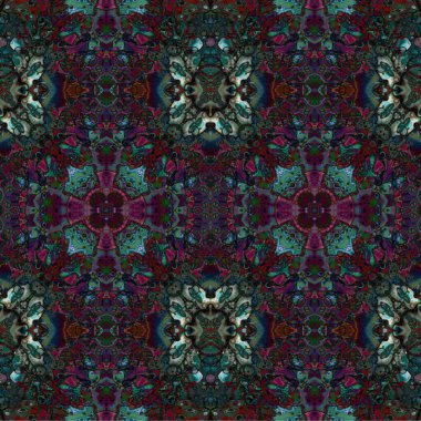 Kusursuz dokuma deseni. Örülmüş arka plan. Halı desensiz. Soyut arkaplan. Sanat kaleydoskobu