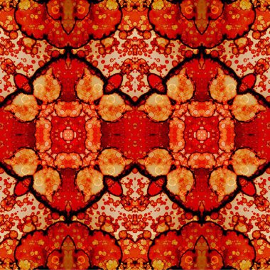 Kusursuz dokuma deseni. Örülmüş arka plan. Halı desensiz. Soyut arkaplan. Sanat kaleydoskobu