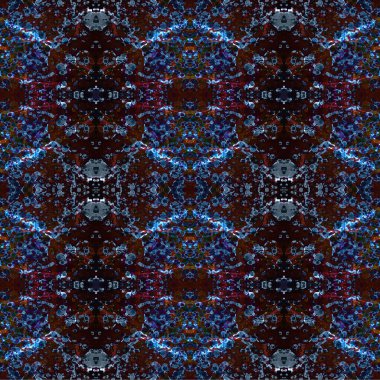 Kusursuz dokuma deseni. Örülmüş arka plan. Halı desensiz. Soyut arkaplan. Sanat kaleydoskobu