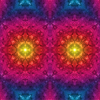 Kusursuz dokuma deseni. Örülmüş arka plan. Halı desensiz. Soyut arkaplan. Sanat kaleydoskobu