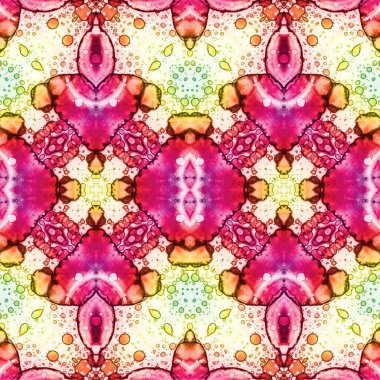 Kusursuz dokuma deseni. Örülmüş arka plan. Halı desensiz. Soyut arkaplan. Sanat kaleydoskobu