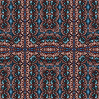 Kusursuz dokuma deseni. Örülmüş arka plan. Halı desensiz. Soyut arkaplan. Sanat kaleydoskobu