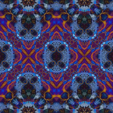 Kusursuz dokuma deseni. Örülmüş arka plan. Halı desensiz. Soyut arkaplan. Sanat kaleydoskobu