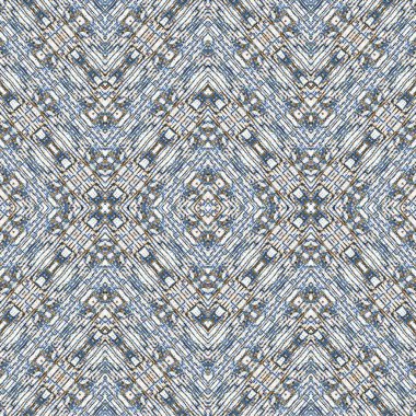 Kusursuz dokuma deseni. Örülmüş arka plan. Halı desensiz. Soyut arkaplan. Sanat kaleydoskobu