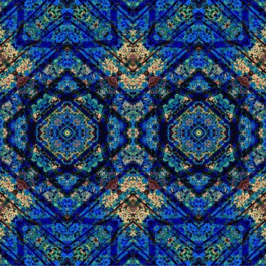 Kusursuz dokuma deseni. Örülmüş arka plan. Halı desensiz. Soyut arkaplan. Sanat kaleydoskobu