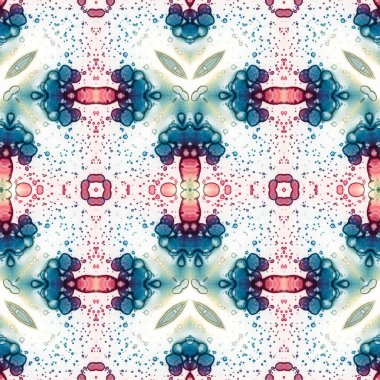 Kusursuz dokuma deseni. Örülmüş arka plan. Halı desensiz. Soyut arkaplan. Sanat kaleydoskobu