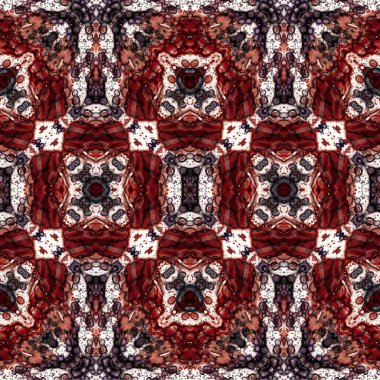 Kusursuz dokuma deseni. Örülmüş arka plan. Halı desensiz. Soyut arkaplan. Sanat kaleydoskobu