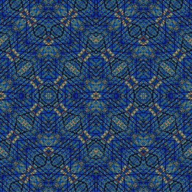 Kusursuz dokuma deseni. Örülmüş arka plan. Halı desensiz. Soyut arkaplan. Sanat kaleydoskobu