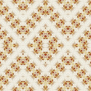 Kusursuz dokuma deseni. Örülmüş arka plan. Halı desensiz. Soyut arkaplan. Sanat kaleydoskobu