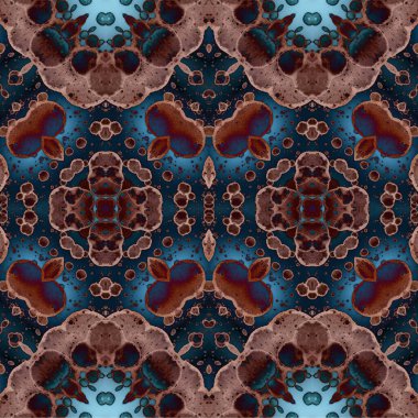 Kusursuz dokuma deseni. Örülmüş arka plan. Halı desensiz. Soyut arkaplan. Sanat kaleydoskobu