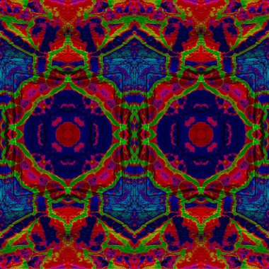 Kusursuz dokuma deseni. Örülmüş arka plan. Halı desensiz. Soyut arkaplan. Sanat kaleydoskobu