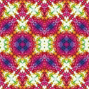 Kusursuz dokuma deseni. Örülmüş arka plan. Halı desensiz. Soyut arkaplan. Sanat kaleydoskobu