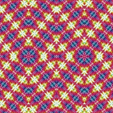 Kusursuz dokuma deseni. Örülmüş arka plan. Halı desensiz. Soyut arkaplan. Sanat kaleydoskobu