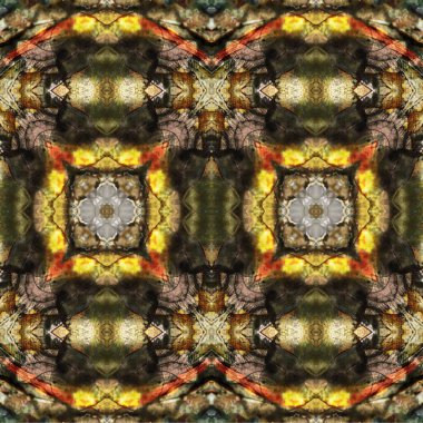 Kusursuz dokuma deseni. Örülmüş arka plan. Halı desensiz. Soyut arkaplan. Sanat kaleydoskobu