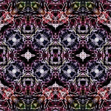 Kusursuz dokuma deseni. Örülmüş arka plan. Halı desensiz. Soyut arkaplan. Sanat kaleydoskobu