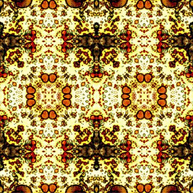 Kusursuz dokuma deseni. Örülmüş arka plan. Halı desensiz. Soyut arkaplan. Sanat kaleydoskobu