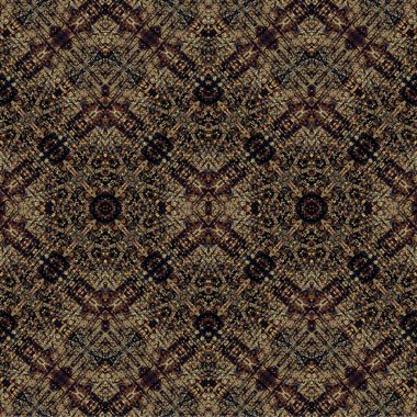 Kusursuz dokuma deseni. Örülmüş arka plan. Halı desensiz. Soyut arkaplan. Sanat kaleydoskobu