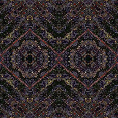 Kusursuz dokuma deseni. Örülmüş arka plan. Halı desensiz. Soyut arkaplan. Sanat kaleydoskobu