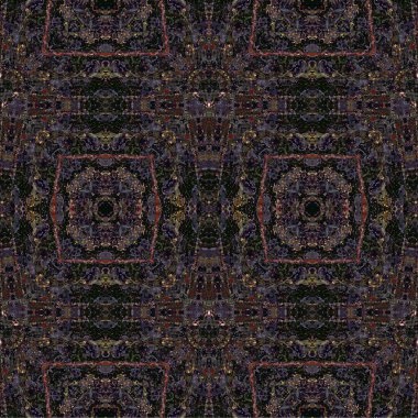 Kusursuz dokuma deseni. Örülmüş arka plan. Halı desensiz. Soyut arkaplan. Sanat kaleydoskobu