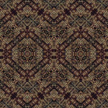 Kusursuz dokuma deseni. Örülmüş arka plan. Halı desensiz. Soyut arkaplan. Sanat kaleydoskobu