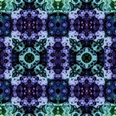 Kusursuz dokuma deseni. Örülmüş arka plan. Halı desensiz. Soyut arkaplan. Sanat kaleydoskobu