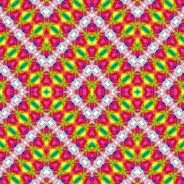 Kusursuz dokuma deseni. Örülmüş arka plan. Halı desensiz. Soyut arkaplan. Sanat kaleydoskobu