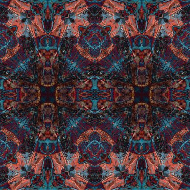Kusursuz dokuma deseni. Örülmüş arka plan. Halı desensiz. Soyut arkaplan. Sanat kaleydoskobu