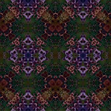 Kusursuz dokuma deseni. Örülmüş arka plan. Halı desensiz. Soyut arkaplan. Sanat kaleydoskobu