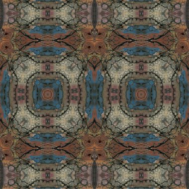 Kusursuz dokuma deseni. Örülmüş arka plan. Halı desensiz. Soyut arkaplan. Sanat kaleydoskobu