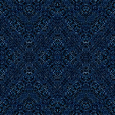 Kusursuz dokuma deseni. Örülmüş arka plan. Halı desensiz. Soyut arkaplan. Sanat kaleydoskobu