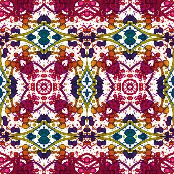 Kusursuz dokuma deseni. Örülmüş arka plan. Halı desensiz. Soyut arkaplan. Sanat kaleydoskobu