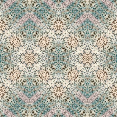 Kusursuz dokuma deseni. Örülmüş arka plan. Halı desensiz. Soyut arkaplan. Sanat kaleydoskobu