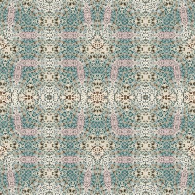 Kusursuz dokuma deseni. Örülmüş arka plan. Halı desensiz. Soyut arkaplan. Sanat kaleydoskobu