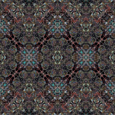 Seamless woven pattern. interwoven background. Carpet seamless texture. Abstract background. Art kaleidoscope