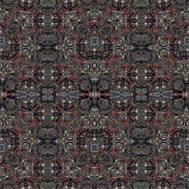 Seamless woven pattern. interwoven background. Carpet seamless texture. Abstract background. Art kaleidoscope