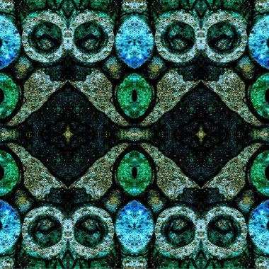 Kusursuz dokuma deseni. Örülmüş arka plan. Halı desensiz. Soyut arkaplan. Sanat kaleydoskobu