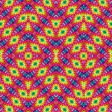 Kusursuz dokuma deseni. Örülmüş arka plan. Halı desensiz. Soyut arkaplan. Sanat kaleydoskobu