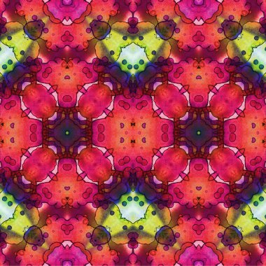 Kusursuz dokuma deseni. Örülmüş arka plan. Halı desensiz. Soyut arkaplan. Sanat kaleydoskobu