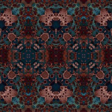 Kusursuz dokuma deseni. Örülmüş arka plan. Halı desensiz. Soyut arkaplan. Sanat kaleydoskobu