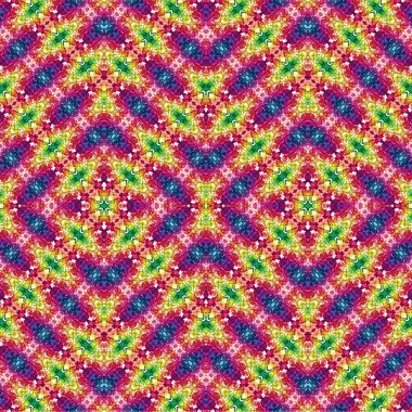 Kusursuz dokuma deseni. Örülmüş arka plan. Halı desensiz. Soyut arkaplan. Sanat kaleydoskobu