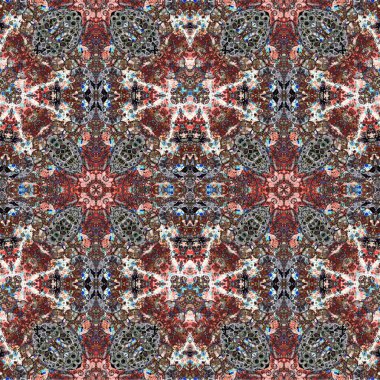 Kusursuz dokuma deseni. Örülmüş arka plan. Halı desensiz. Soyut arkaplan. Sanat kaleydoskobu