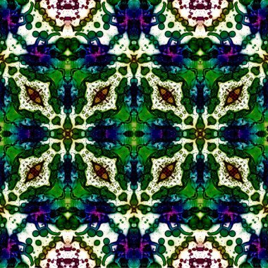 Kusursuz dokuma deseni. Örülmüş arka plan. Halı desensiz. Soyut arkaplan. Sanat kaleydoskobu